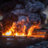 Incendie à Flénu