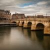 Pont Neuf : la « Caverne » de JR secouée par le vent, l&rsquo;ouverture attendra !