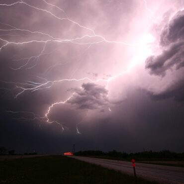 Orages en Touraine : une pluie d'éclairs s'abat sur le département