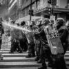 Nantes : neuf interpellations lors d&rsquo;une manifestation non autorisée